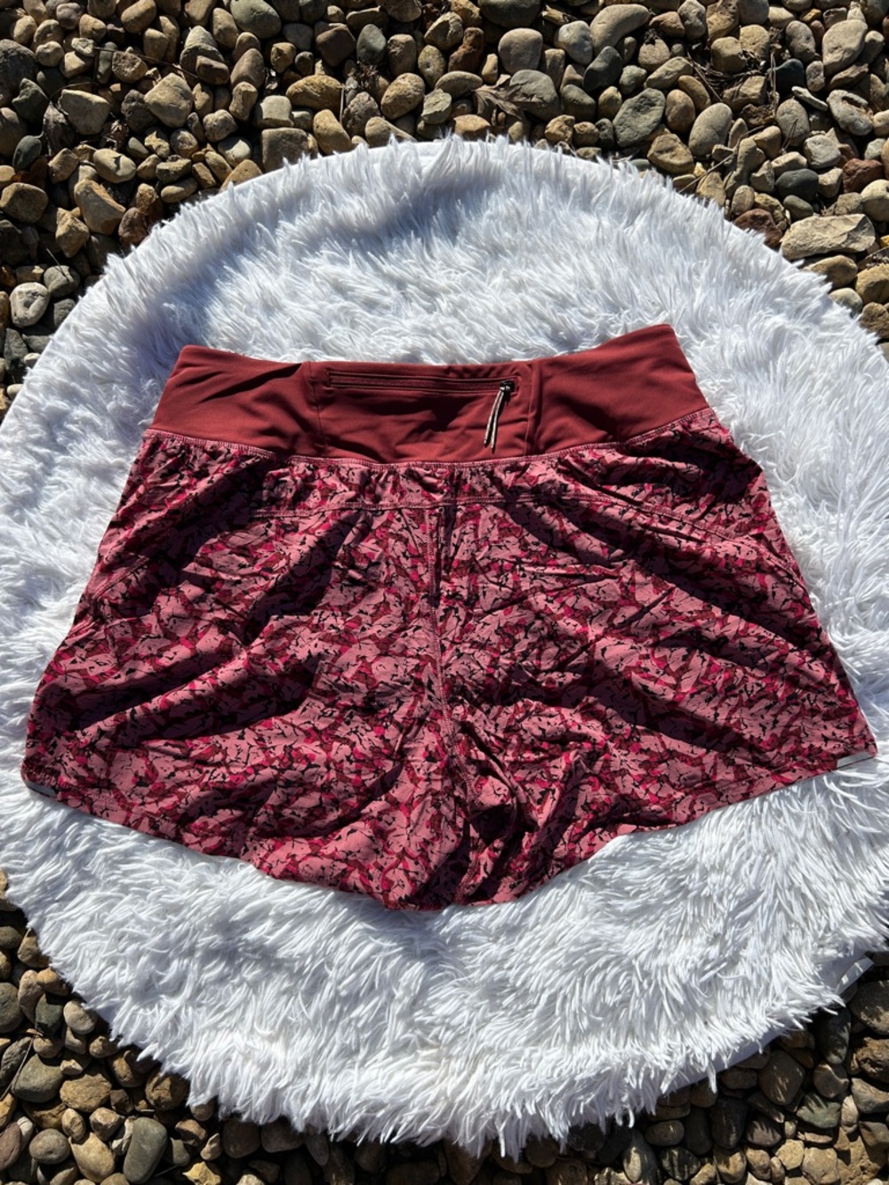 REI Co-Op Swiftland 5" Running Shorts Rocky Ridge Shaded Sumac Size Medium - Picture 11 of 16
